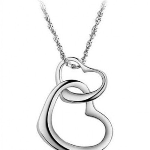 Soulmate Heart Pendants Chain Necklaces