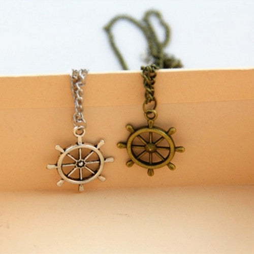 Anchor pendants, Ocean jewelry new antique silver and bronze