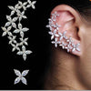 Cuff Earring - Cubic Zirconia earrings